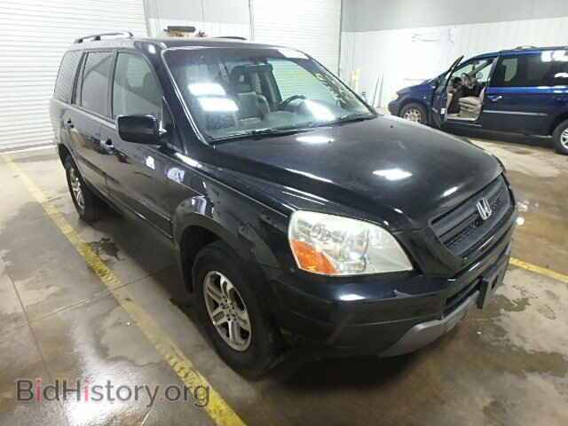 Photo 5FNYF18545B033504 - HONDA PILOT 2005