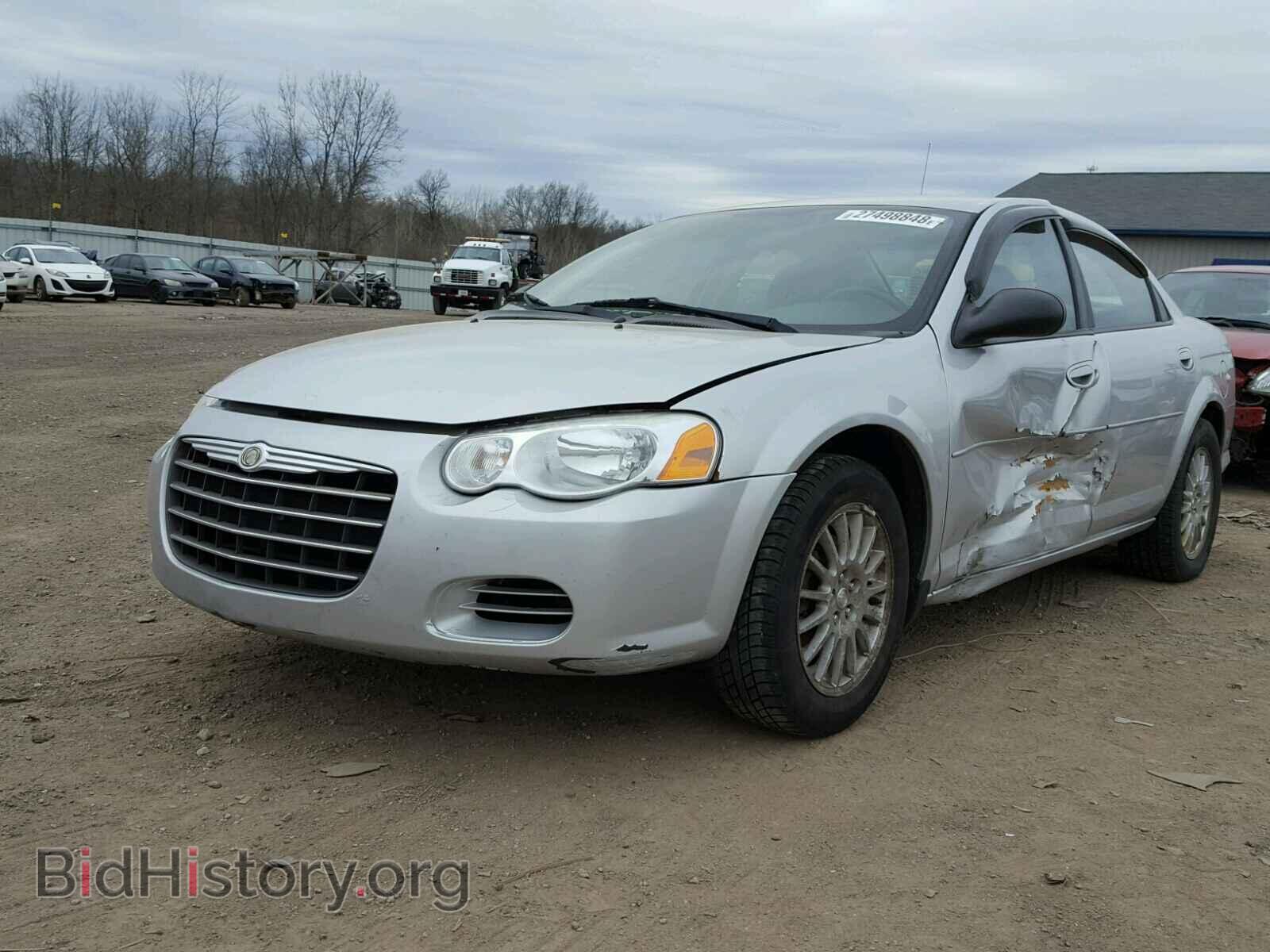 2006 CHRYSLER SEBRING - VIN: 1C3EL46X86N275723 - Фото 2