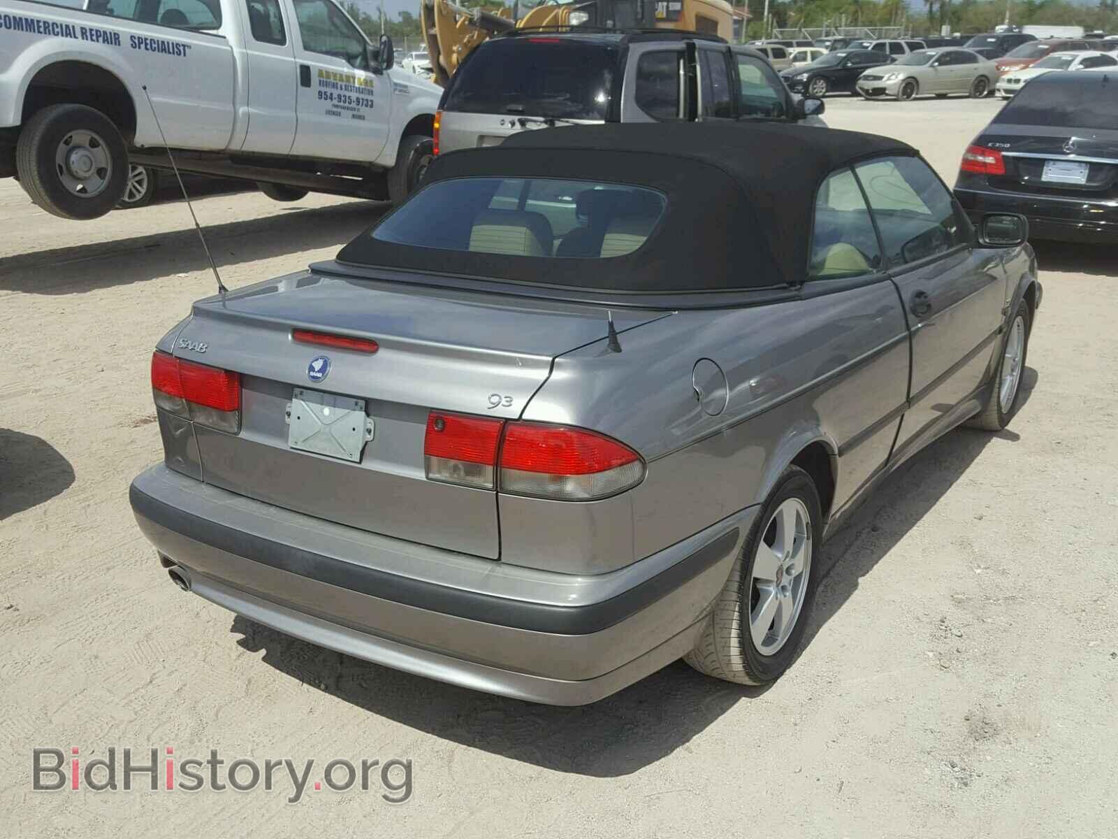 2003 SAAB 9 3 - VIN: YS3DF78K937009850 - Фото 4