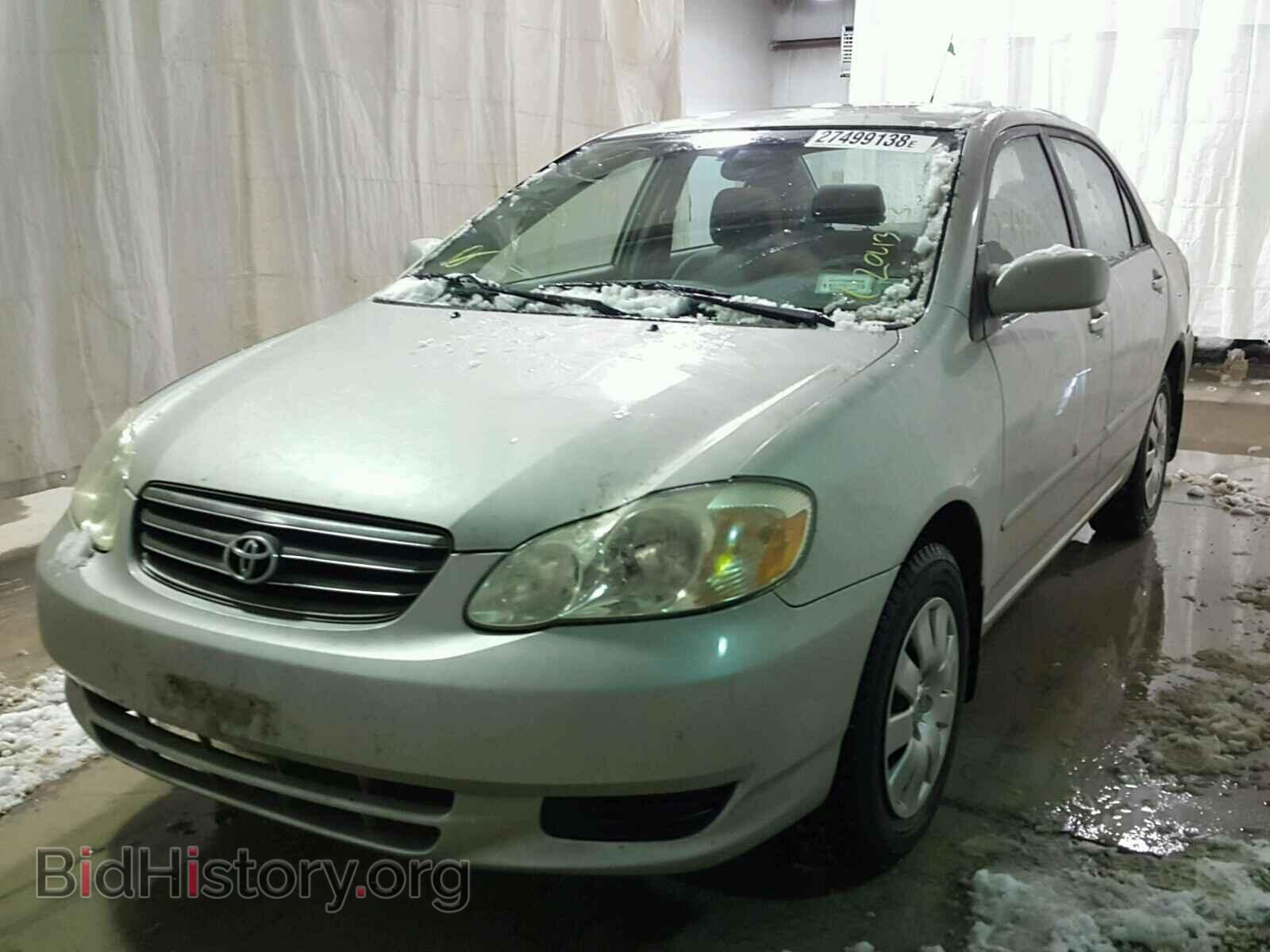 2003 TOYOTA COROLLA - VIN: 2T1BR32E53C116572 - Фото 2