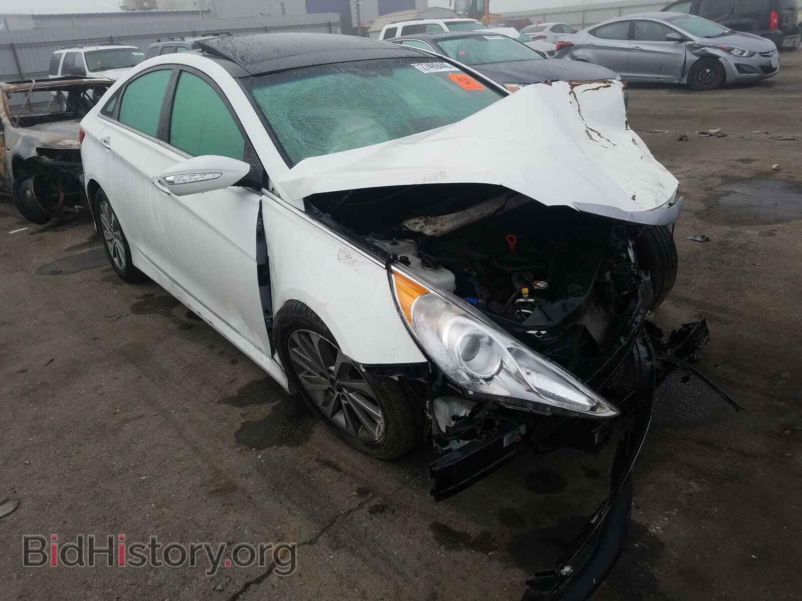Фотография 5NPEC4AC7EH877110 - HYUNDAI SONATA 2014