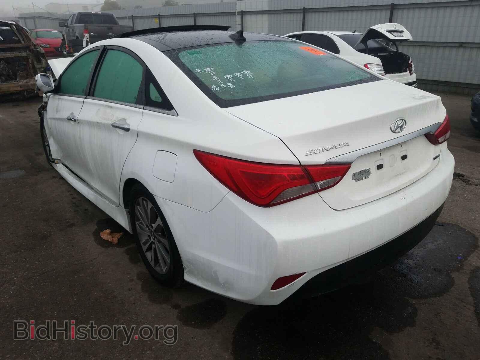 2014 HYUNDAI SONATA - VIN: 5NPEC4AC7EH877110 - Фото 3