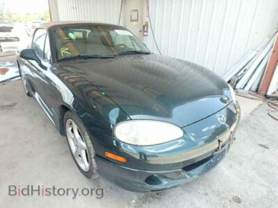 2001 Mazda MIATA Miata/LS, зеленый — VIN JM1NB353210216938, Copart