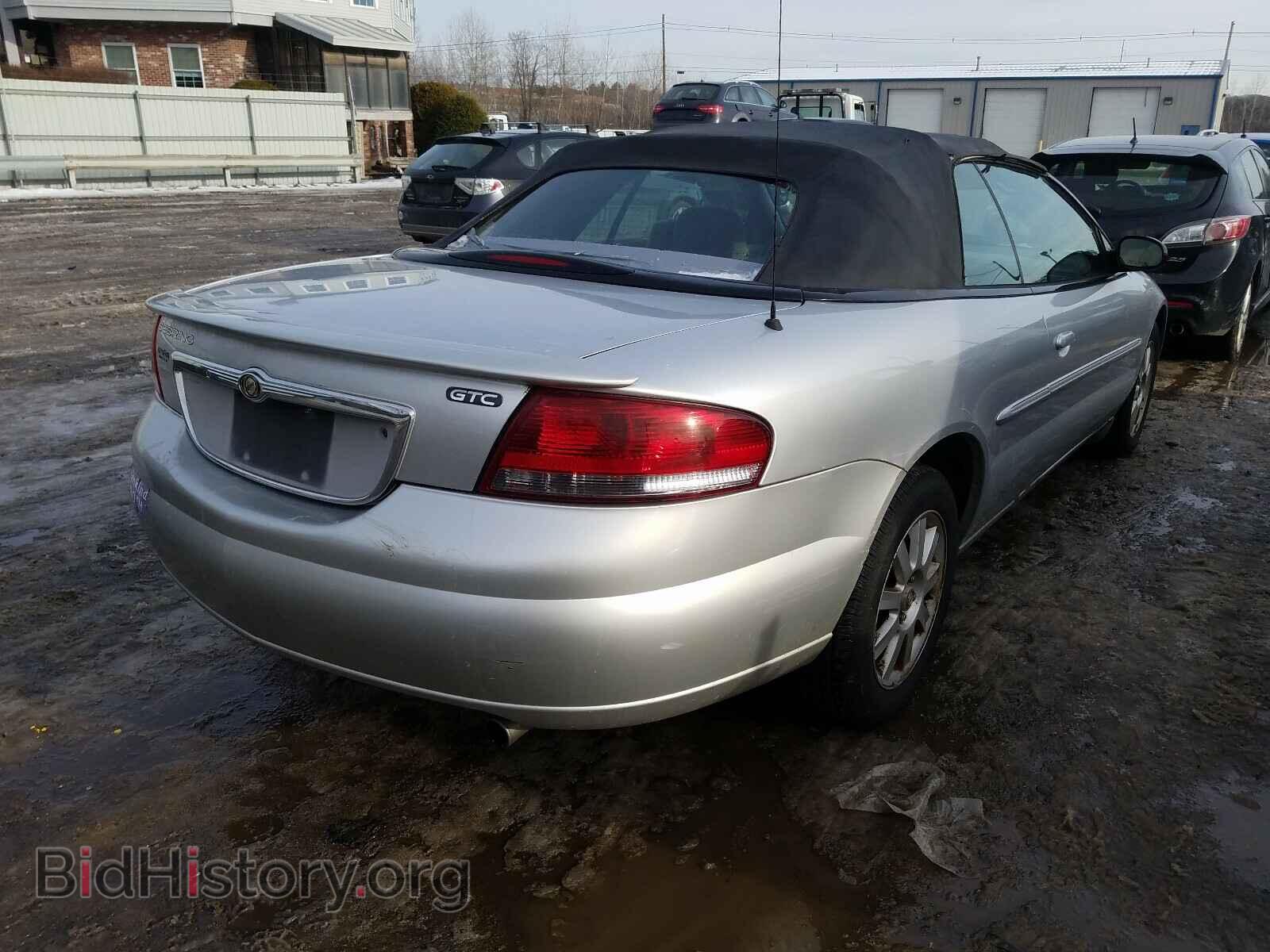 2002 CHRYSLER SEBRING - VIN: 1C3EL75R42N328979 - Фото 4