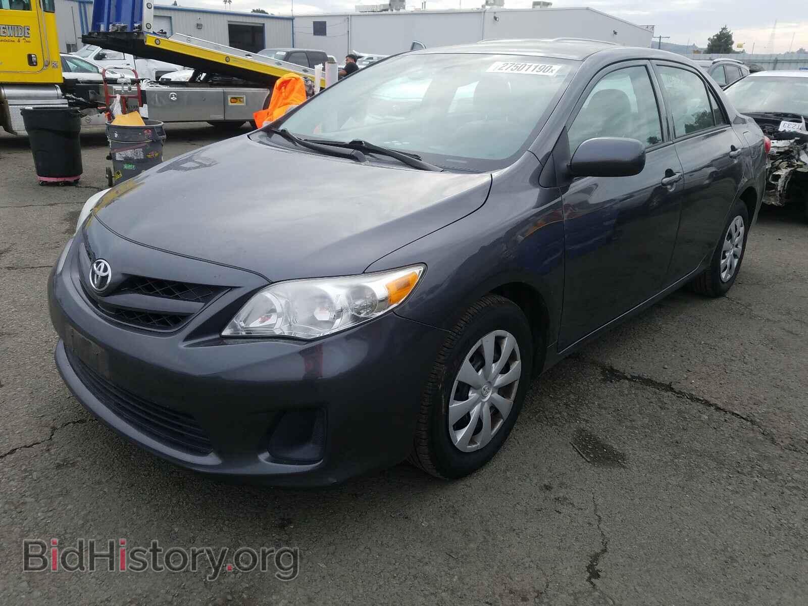 2013 TOYOTA COROLLA BA - VIN: 2T1BU4EE8DC080863 - Фото 2