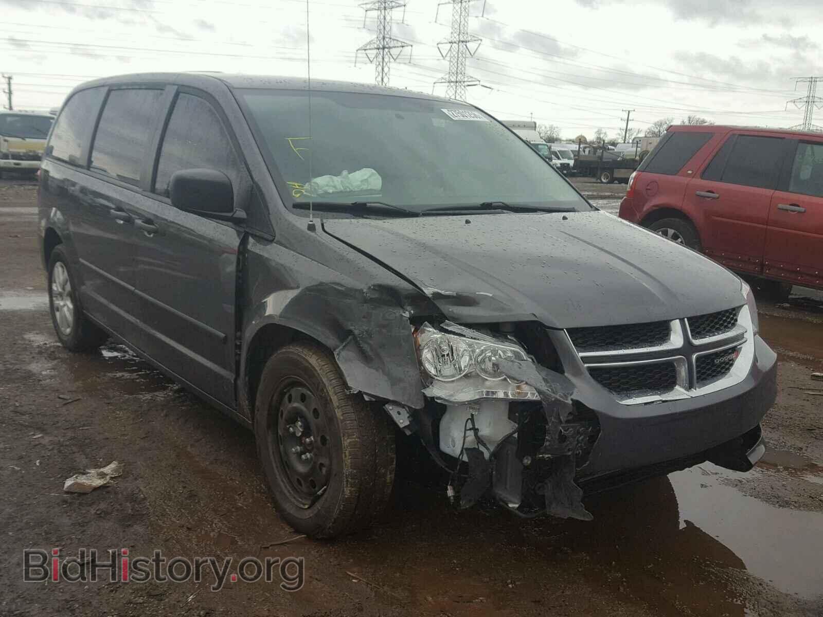 Фотография 2C4RDGBG9GR170548 - DODGE CARAVAN 2016