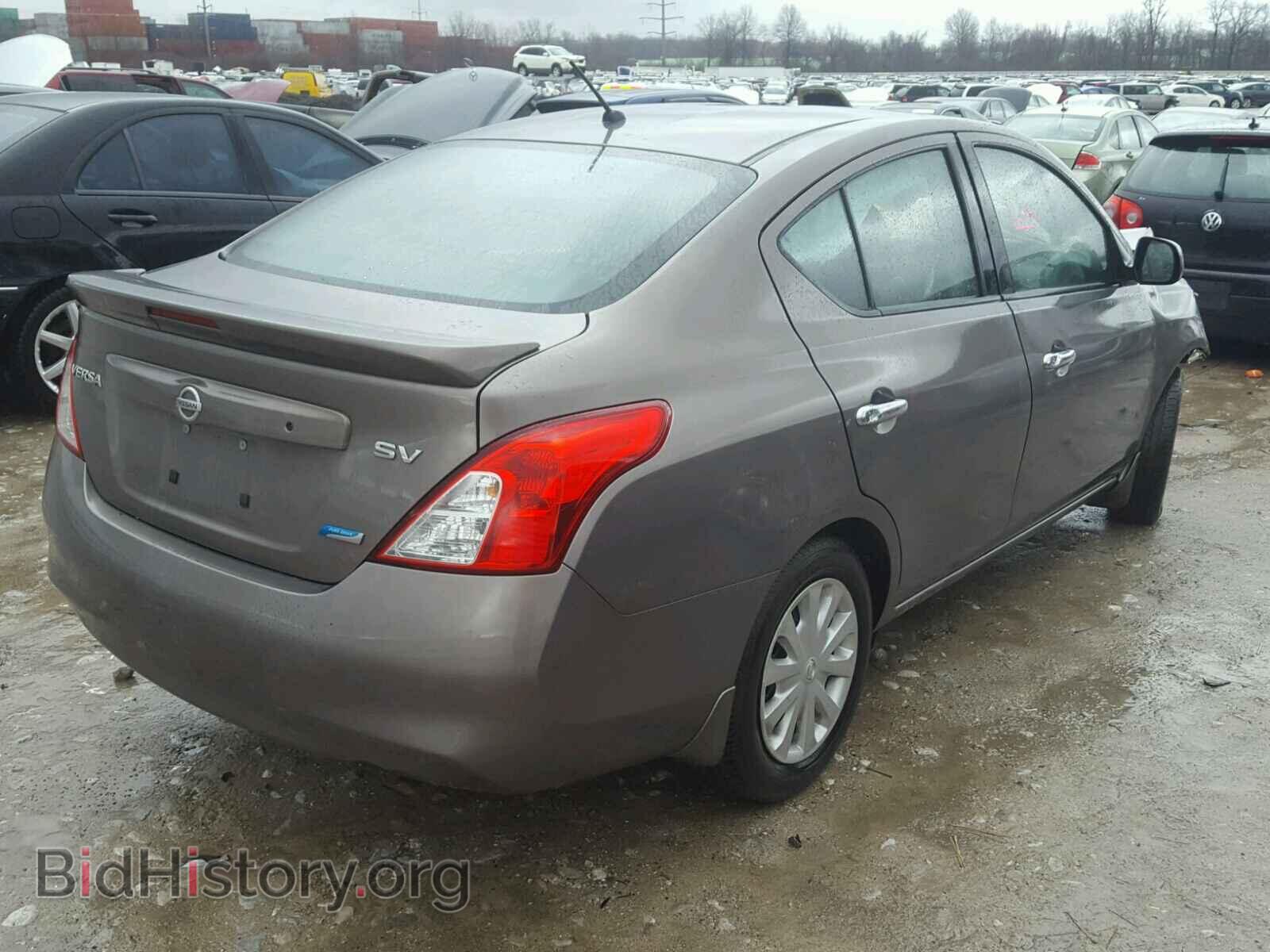 2014 NISSAN VERSA - VIN: 3N1CN7AP0EK450687 - Фото 4