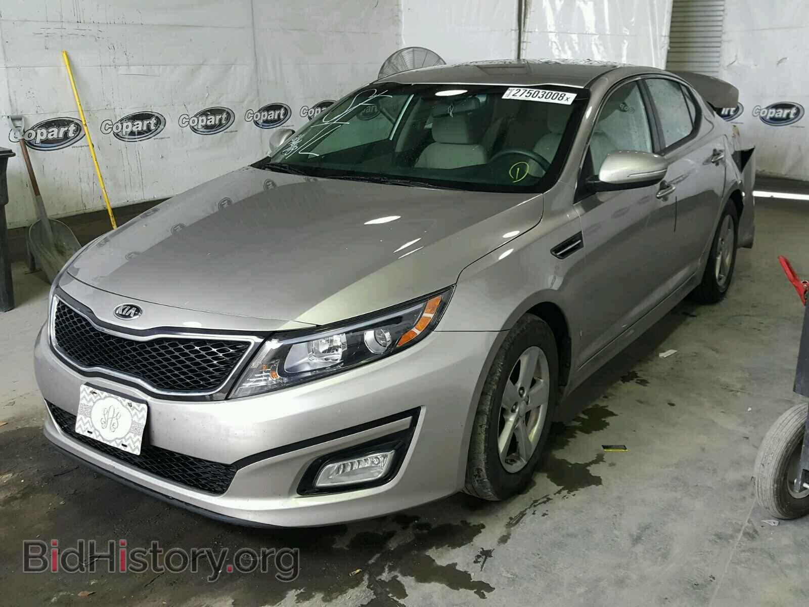 2015 KIA OPTIMA - VIN: 5XXGM4A73FG449461 - Фото 2