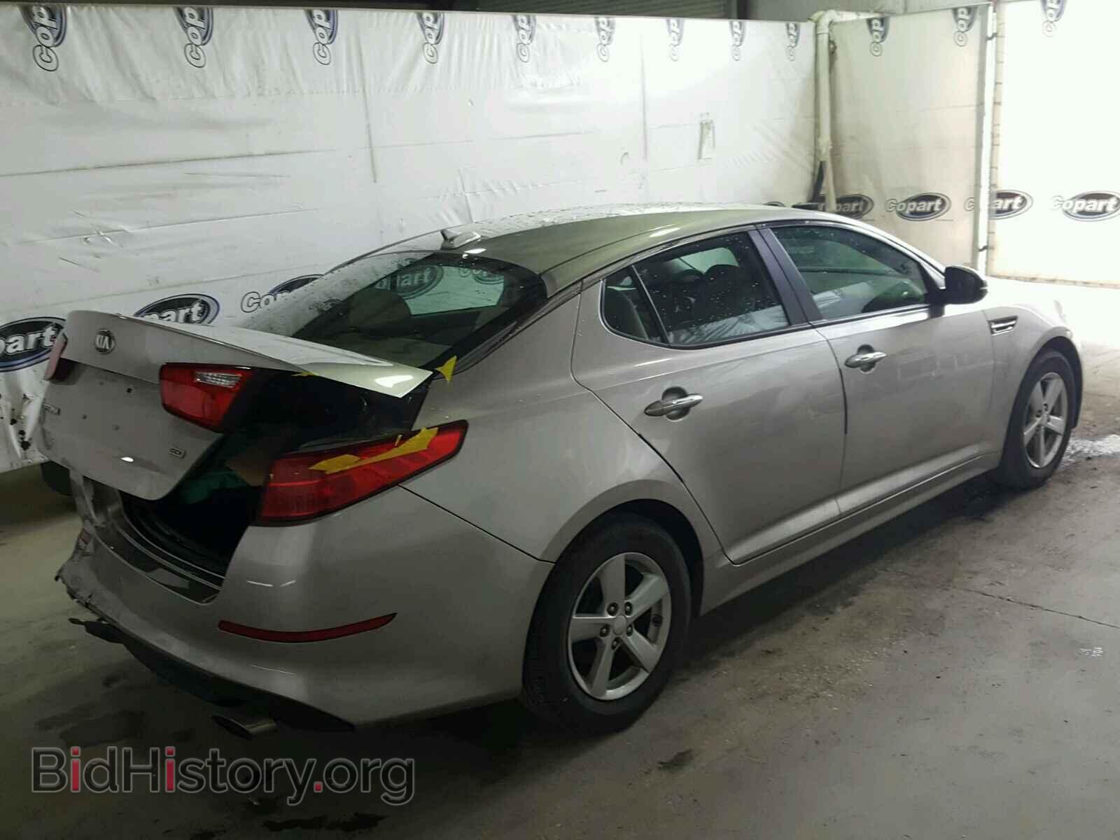 2015 KIA OPTIMA - VIN: 5XXGM4A73FG449461 - Фото 4