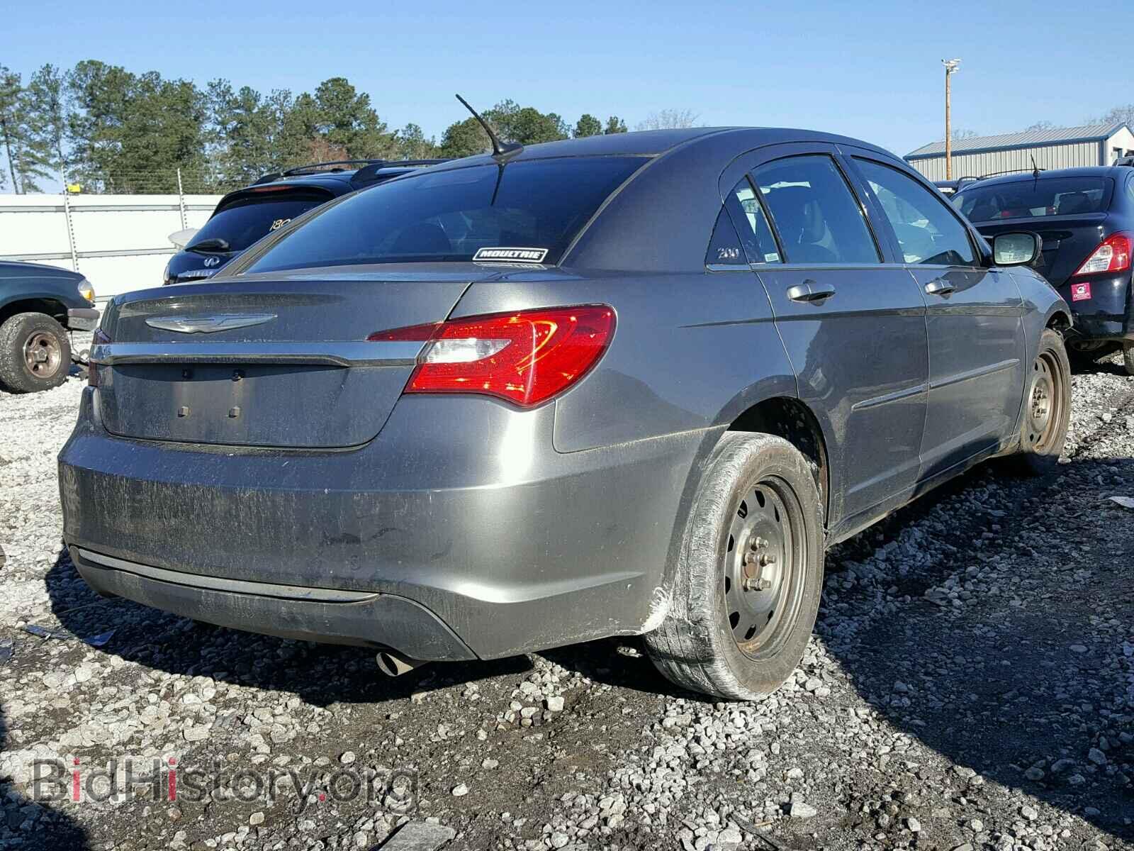 2012 CHRYSLER 200 - VIN: 1C3CCBAB4CN318151 - Фото 4