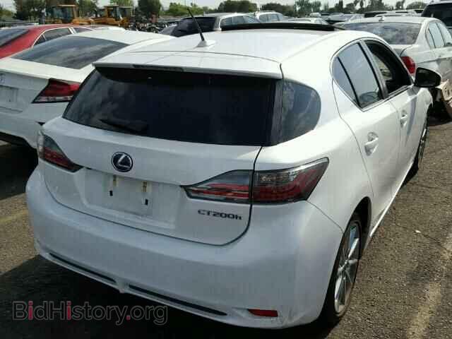 2011 LEXUS CT 200 - VIN: JTHKD5BH6B2028405 - Фото 4