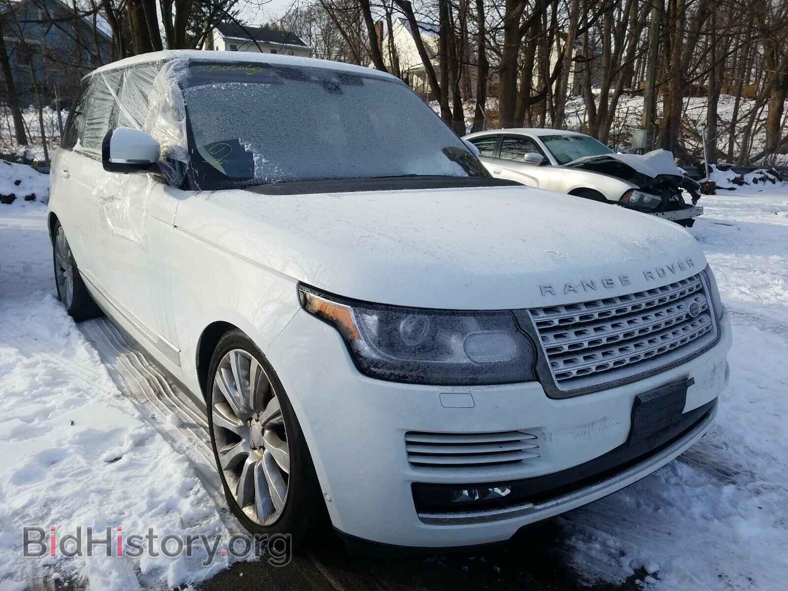 Фотография SALGS2FEXHA353156 - LAND ROVER RANGEROVER 2017