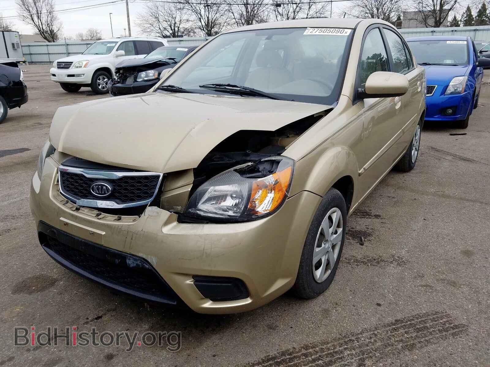 2011 KIA RIO BASE - VIN: KNADH4A39B6709002 - Photo 2
