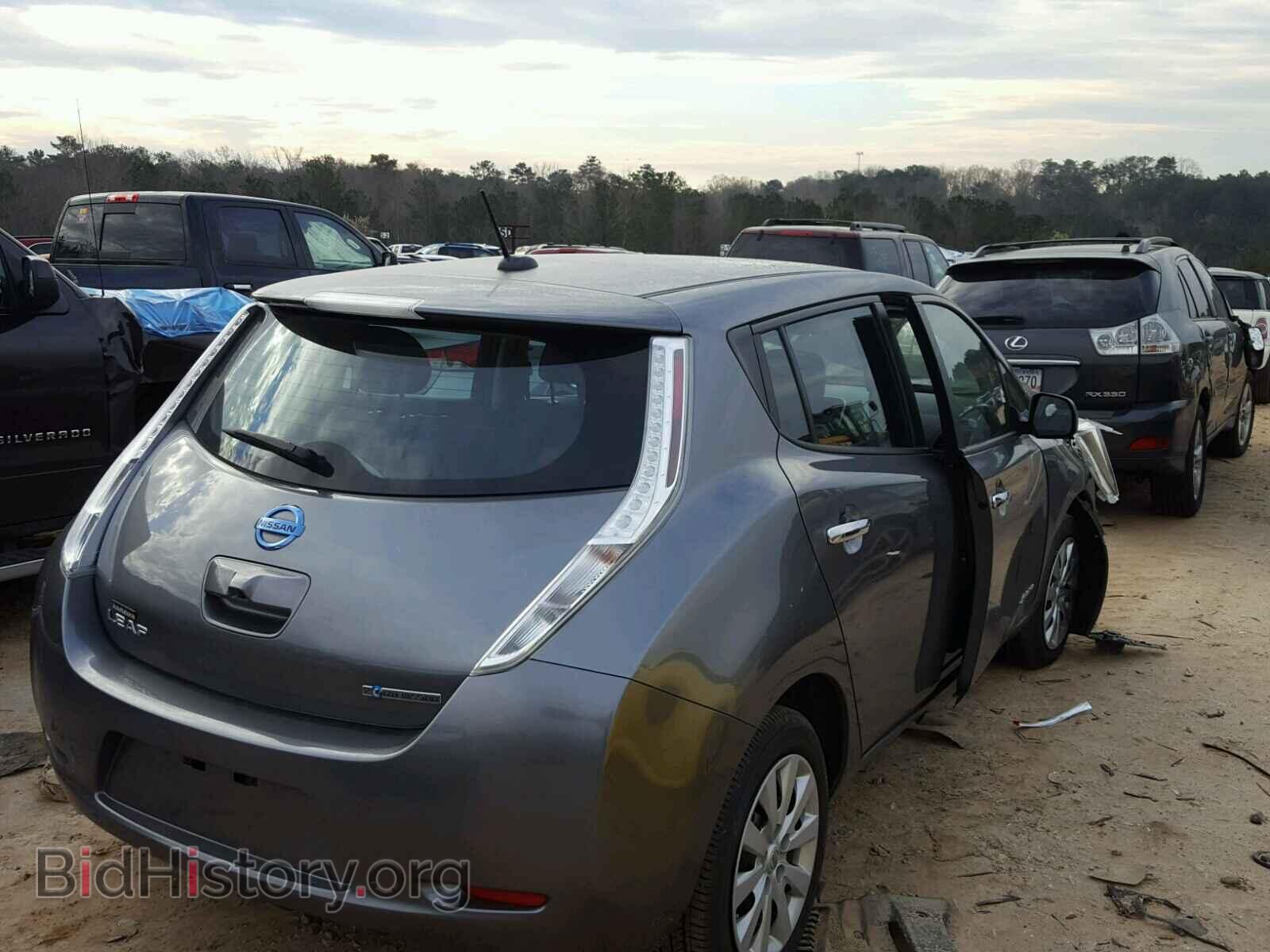 2015 NISSAN LEAF - VIN: 1N4AZ0CP7FC327561 - Фото 4