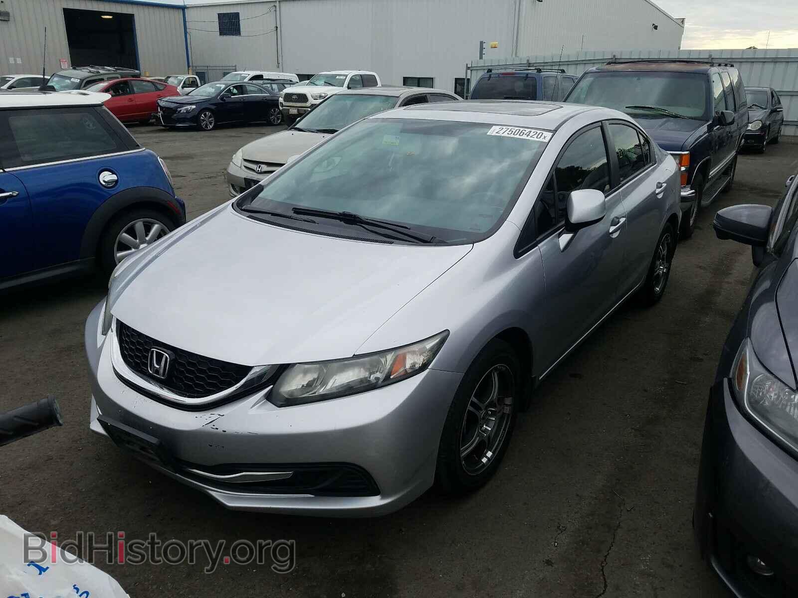 2013 HONDA CIVIC - VIN: 19XFB2F85DE222334 - Фото 2