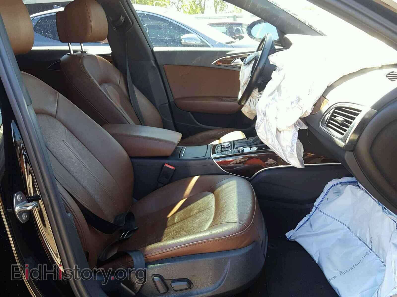 2012 AUDI A6 - VIN: WAUGGAFC6CN129382 - Фото 5