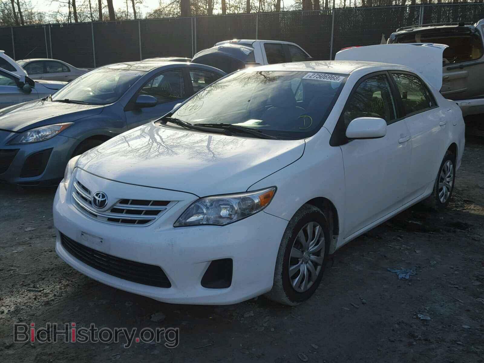 2013 TOYOTA COROLLA BA - VIN: 2T1BU4EE2DC067008 - Фото 2