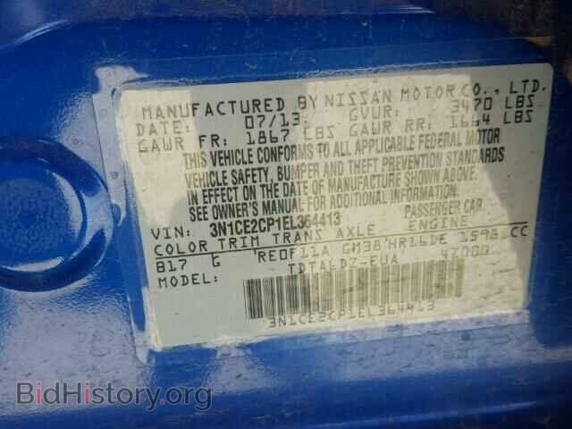 2014 NISSAN VERSA - VIN: 3N1CE2CP1EL364413 - Photo 10