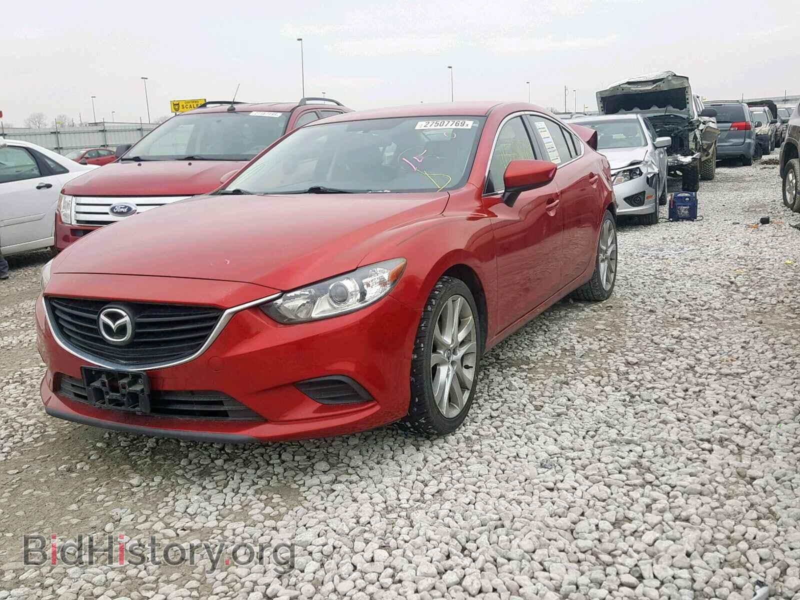 2014 MAZDA 6 - VIN: JM1GJ1V64E1150340 - Фото 2