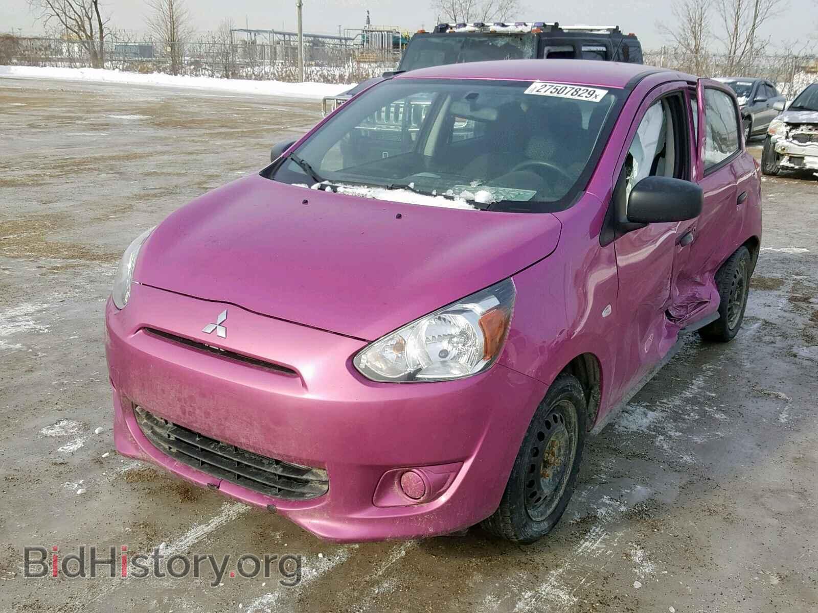 2015 MITSUBISHI MIRAGE - VIN: ML32A3HJ7FH013894 - Фото 2