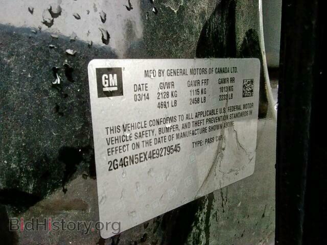 2014 BUICK REGAL - VIN: 2G4GN5EX4E9279545 - Фото 10