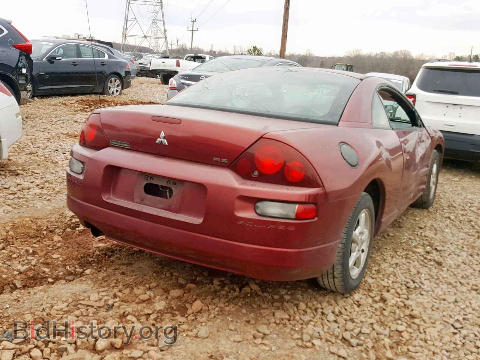 2002 MITSUBISHI ECLIPSE - VIN: 4A3AC34G22E031497 - Фото 4