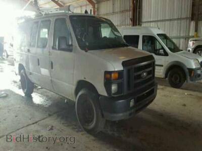 2010 Ford ECONOLINE, белый — VIN 1FTNE2EL6ADA60283, Copart