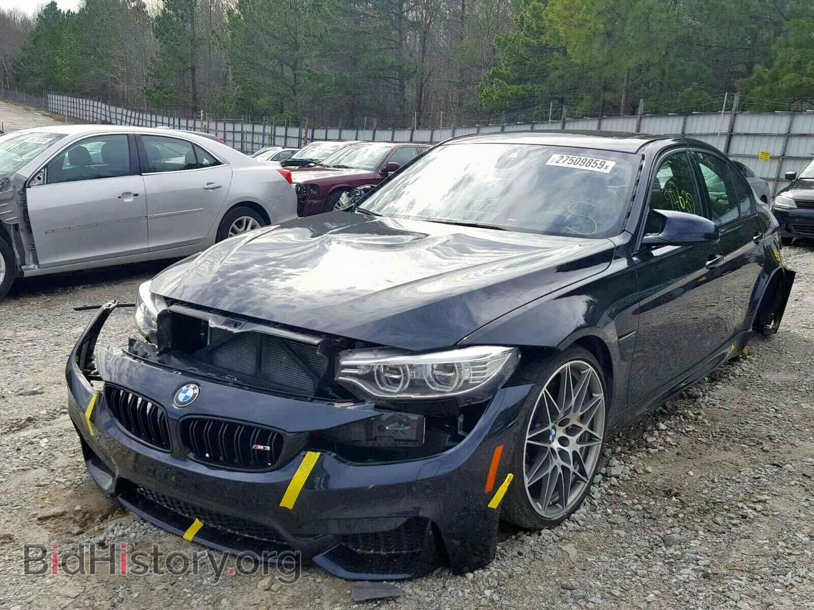 2017 BMW M3 - VIN: WBS8M9C36H5G84855 - Фото 2