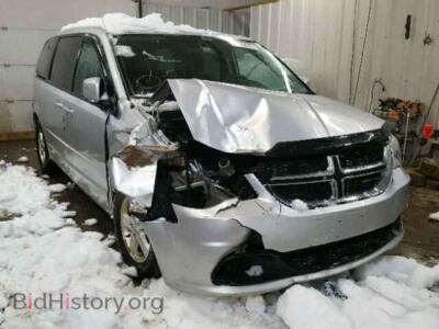 2011 Dodge CARAVAN Grand Cara, silver — VIN 2D4RN3DG8BR748198, Copart