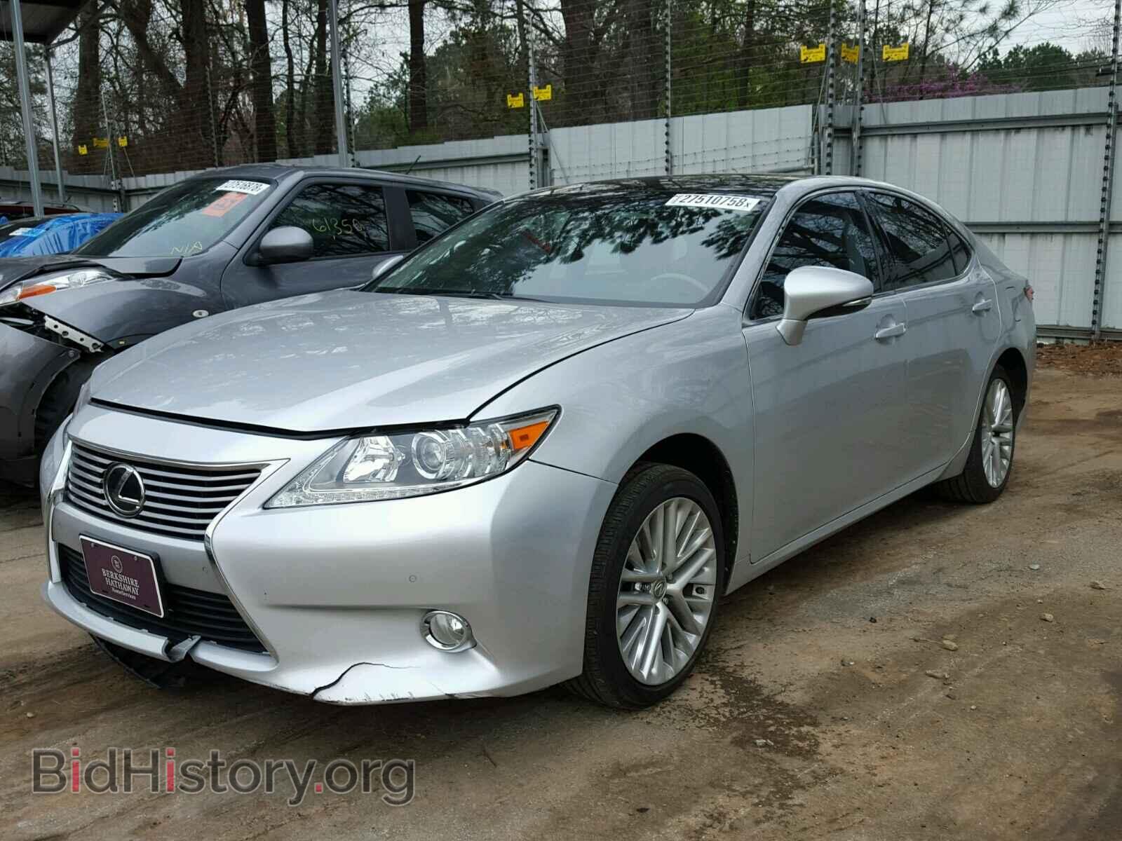 2013 LEXUS ES350 - VIN: JTHBK1GG2D2046448 - Фото 2