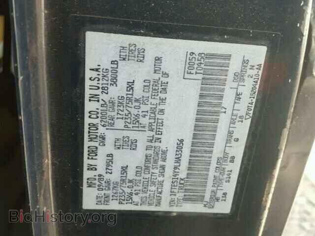1990 FORD ECONOLINE - VIN: 1FTES14Y9LHA33056 - Photo 10