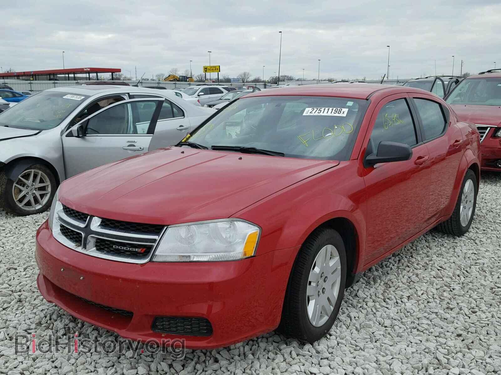 2013 DODGE AVENGER - VIN: 1C3CDZAG7DN749862 - Фото 2