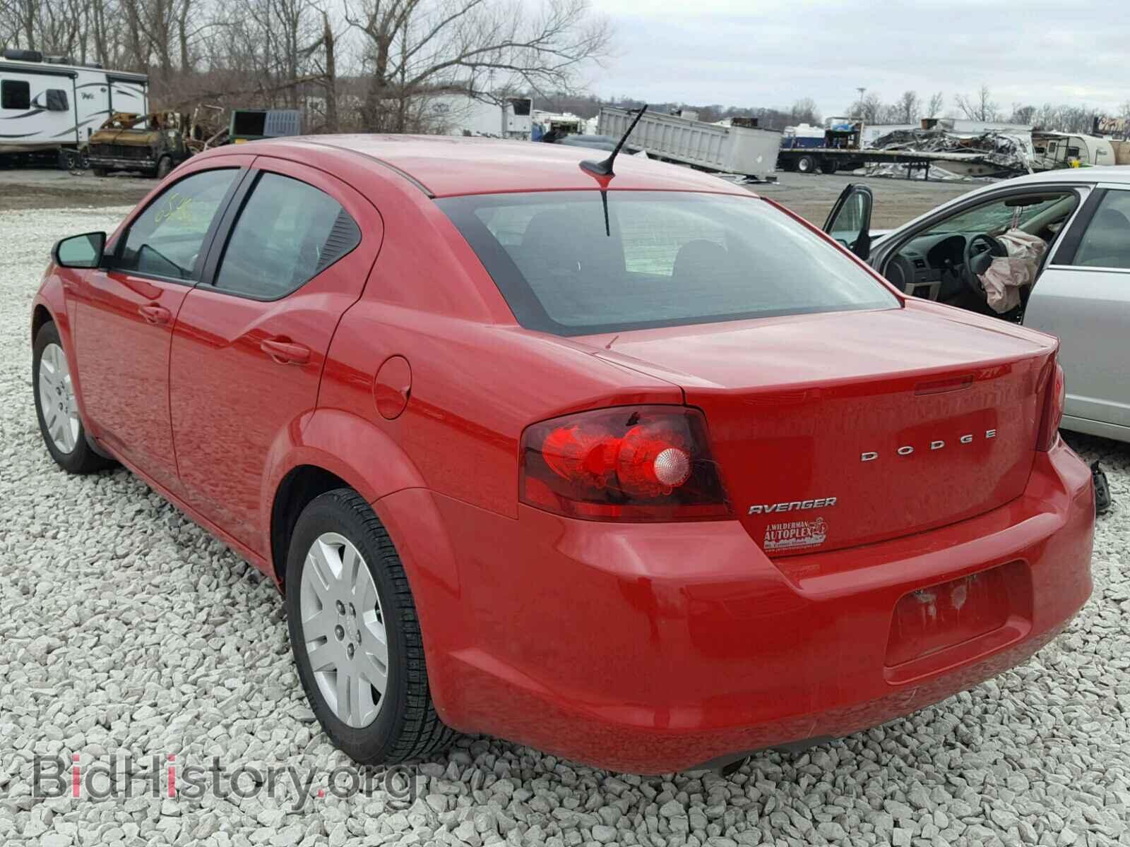 2013 DODGE AVENGER - VIN: 1C3CDZAG7DN749862 - Фото 3