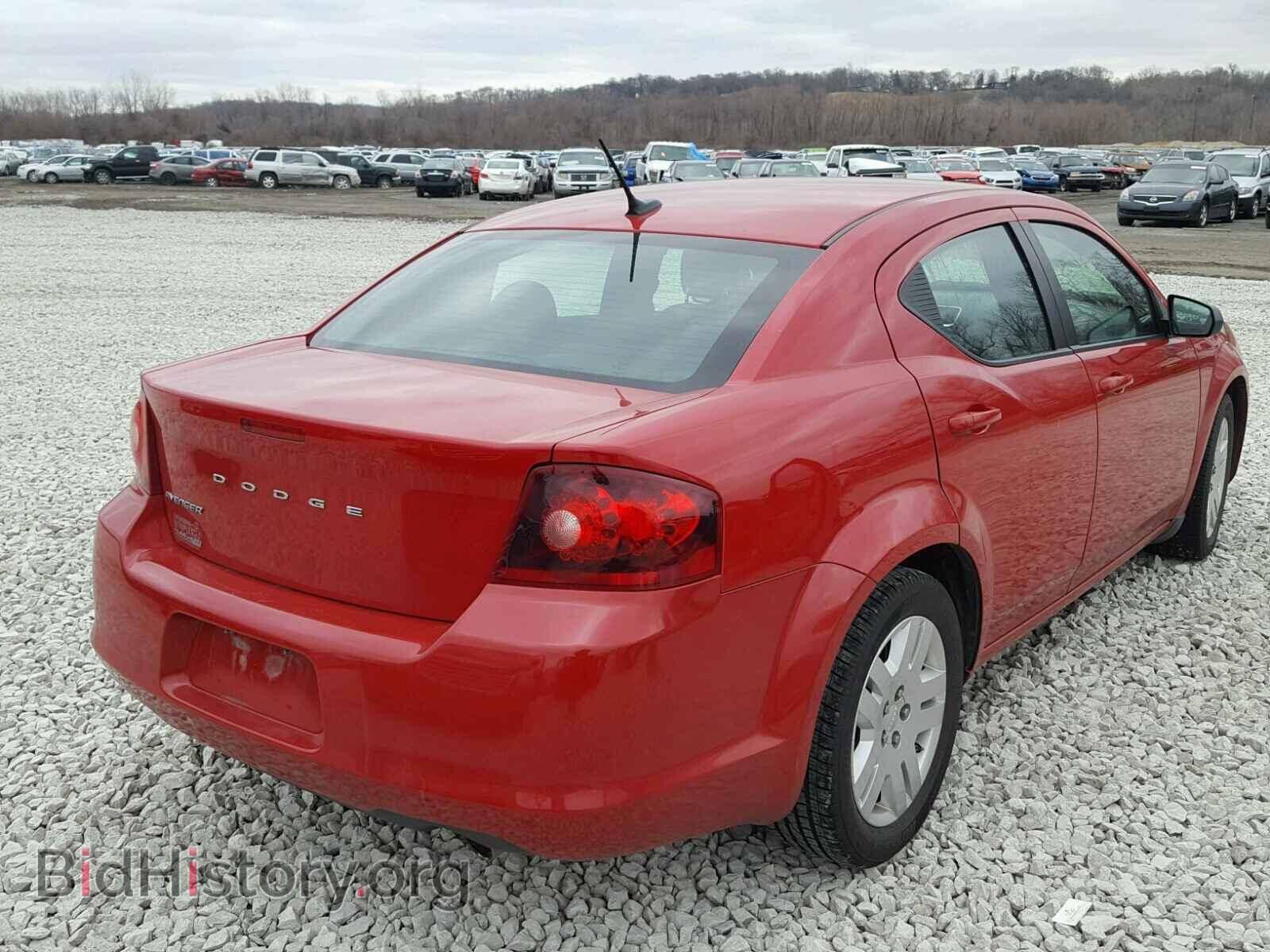 2013 DODGE AVENGER - VIN: 1C3CDZAG7DN749862 - Фото 4