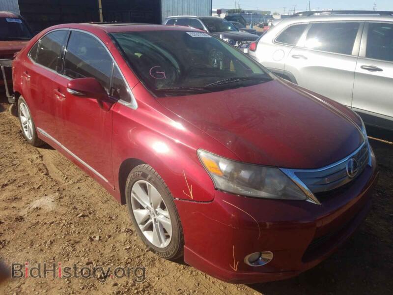 2010 Lexus HS HS 250h (VIN JTHBB1BA1A2014508) — photo 1 of 10, Copart, damage: side