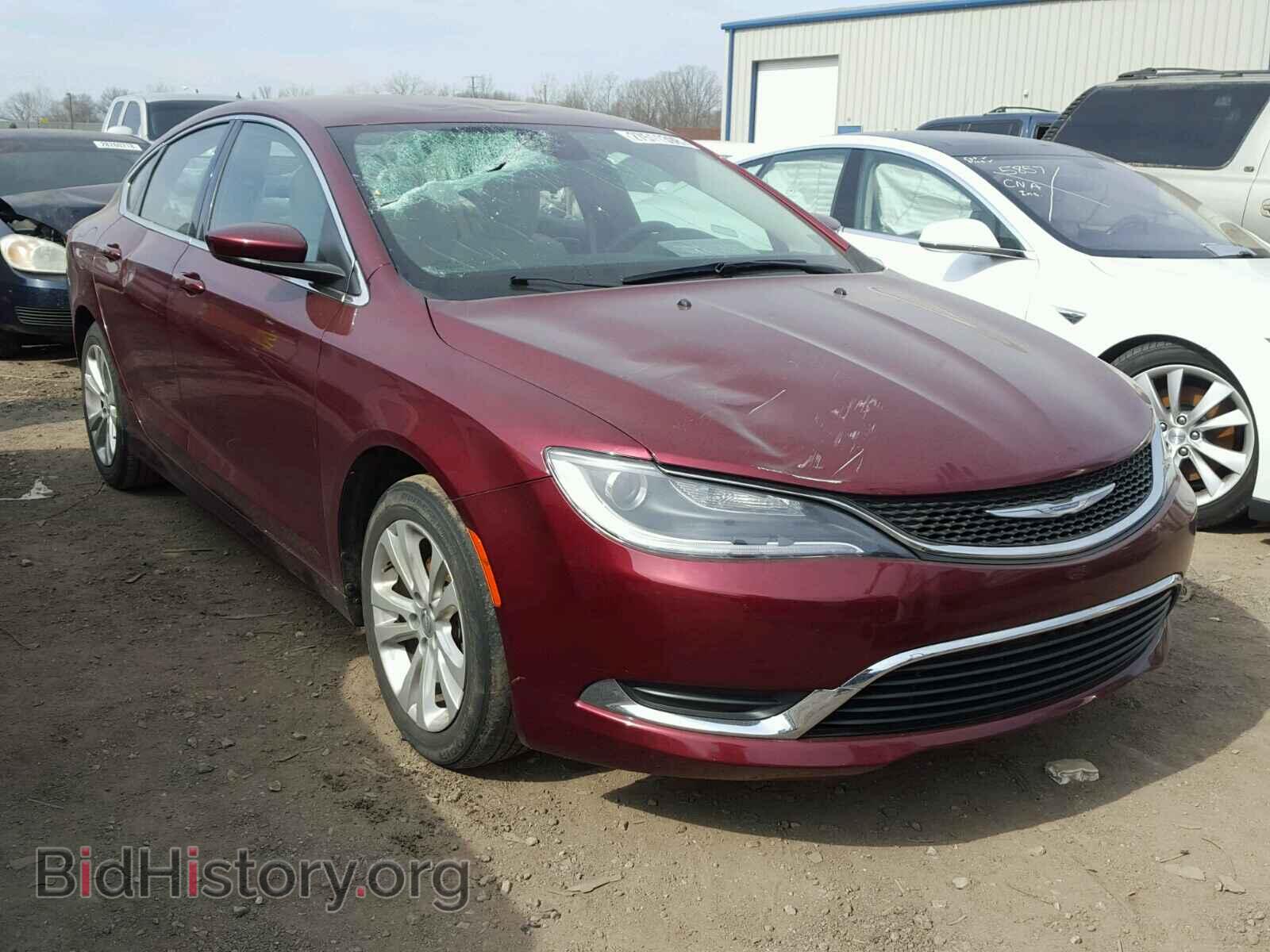 Фотография 1C3CCCAB5FN543365 - CHRYSLER 200 2015