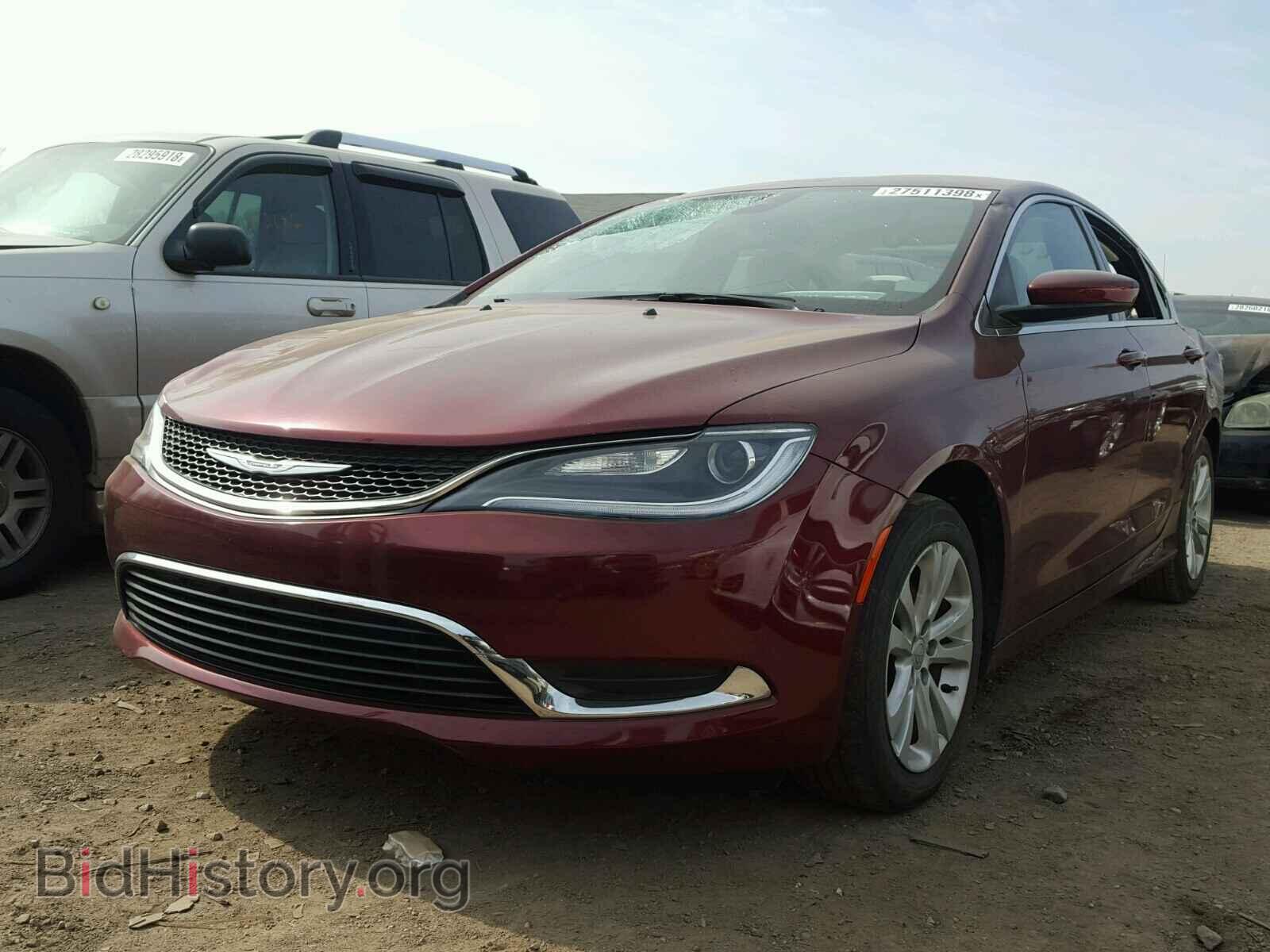 2015 CHRYSLER 200 - VIN: 1C3CCCAB5FN543365 - Фото 2