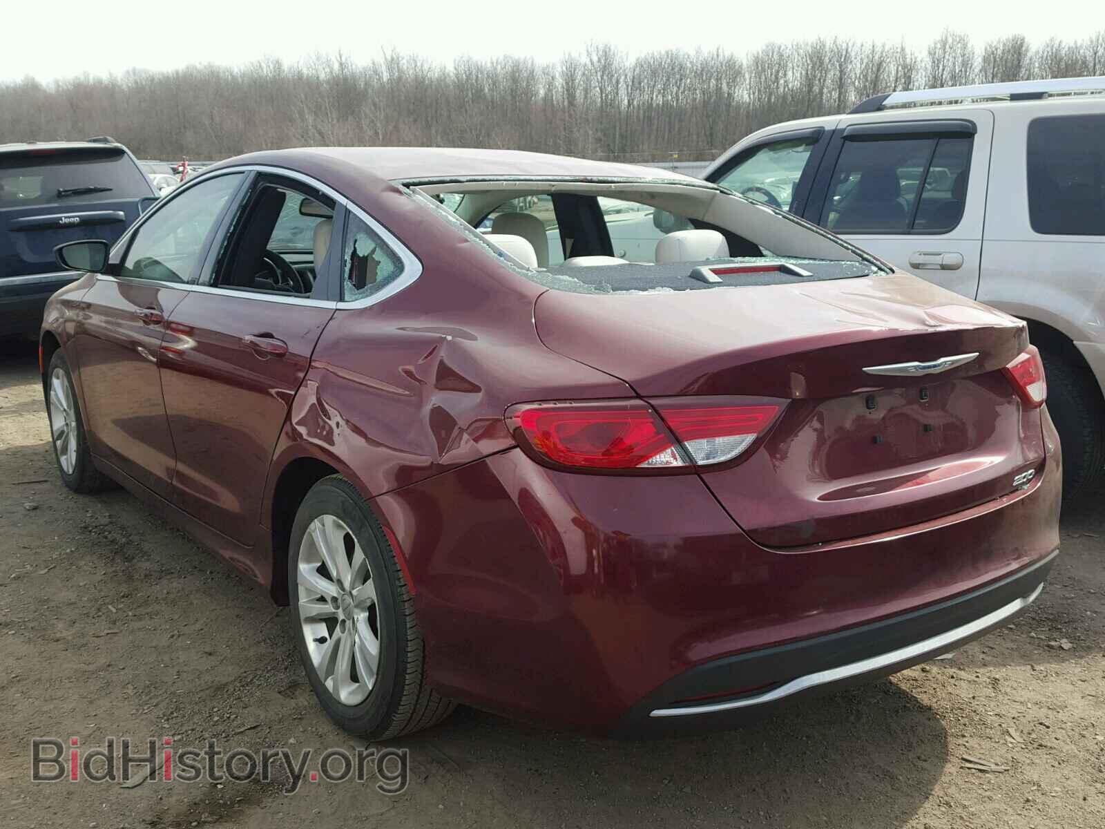 2015 CHRYSLER 200 - VIN: 1C3CCCAB5FN543365 - Фото 3