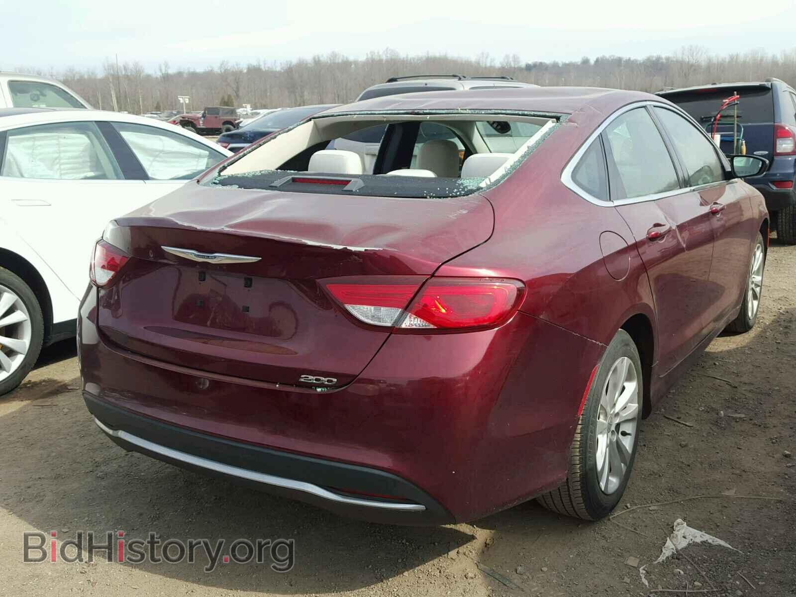 2015 CHRYSLER 200 - VIN: 1C3CCCAB5FN543365 - Фото 4