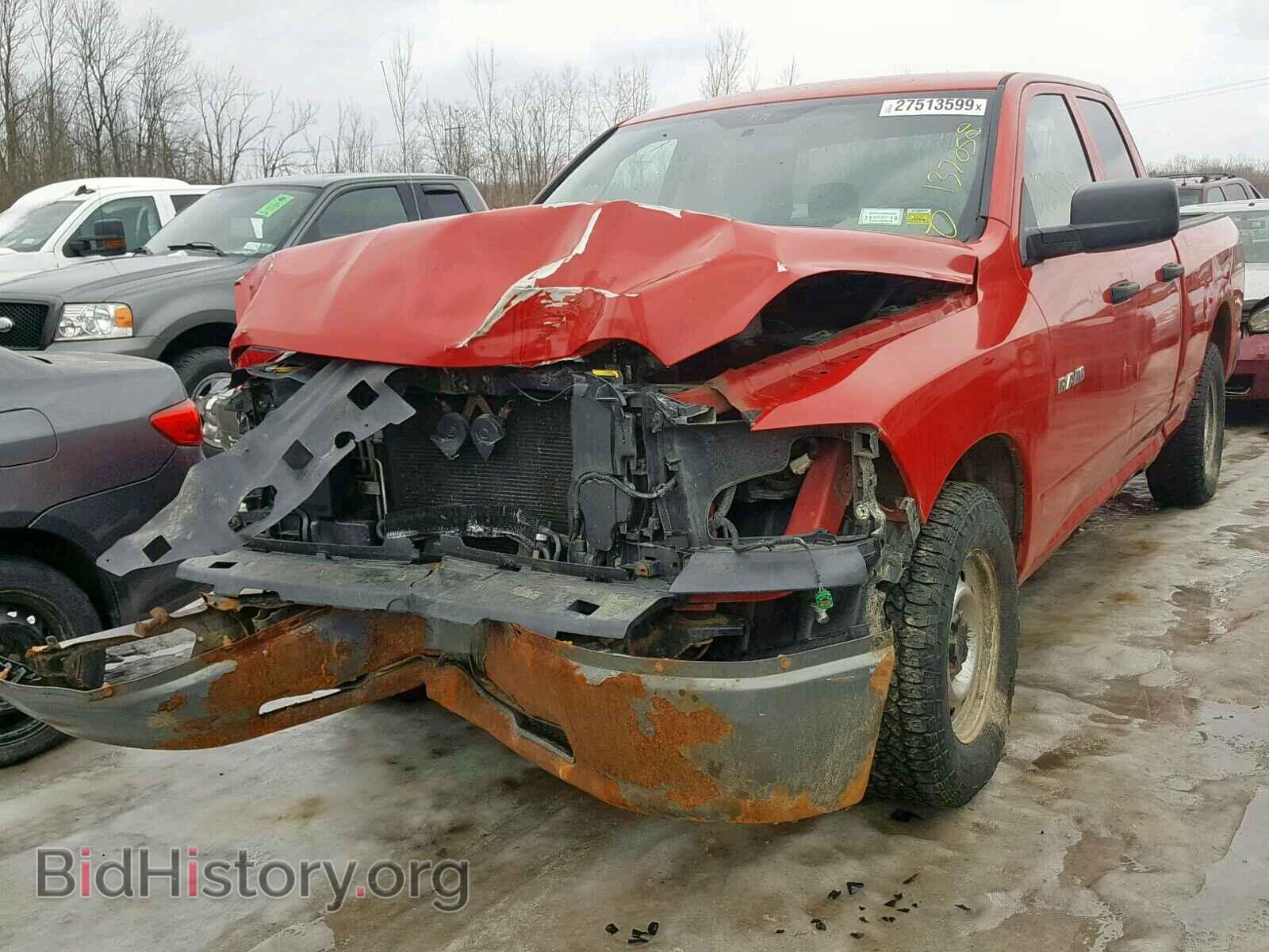 2010 DODGE RAM 1500 - VIN: 1D7RV1GP1AS129765 - Фото 2