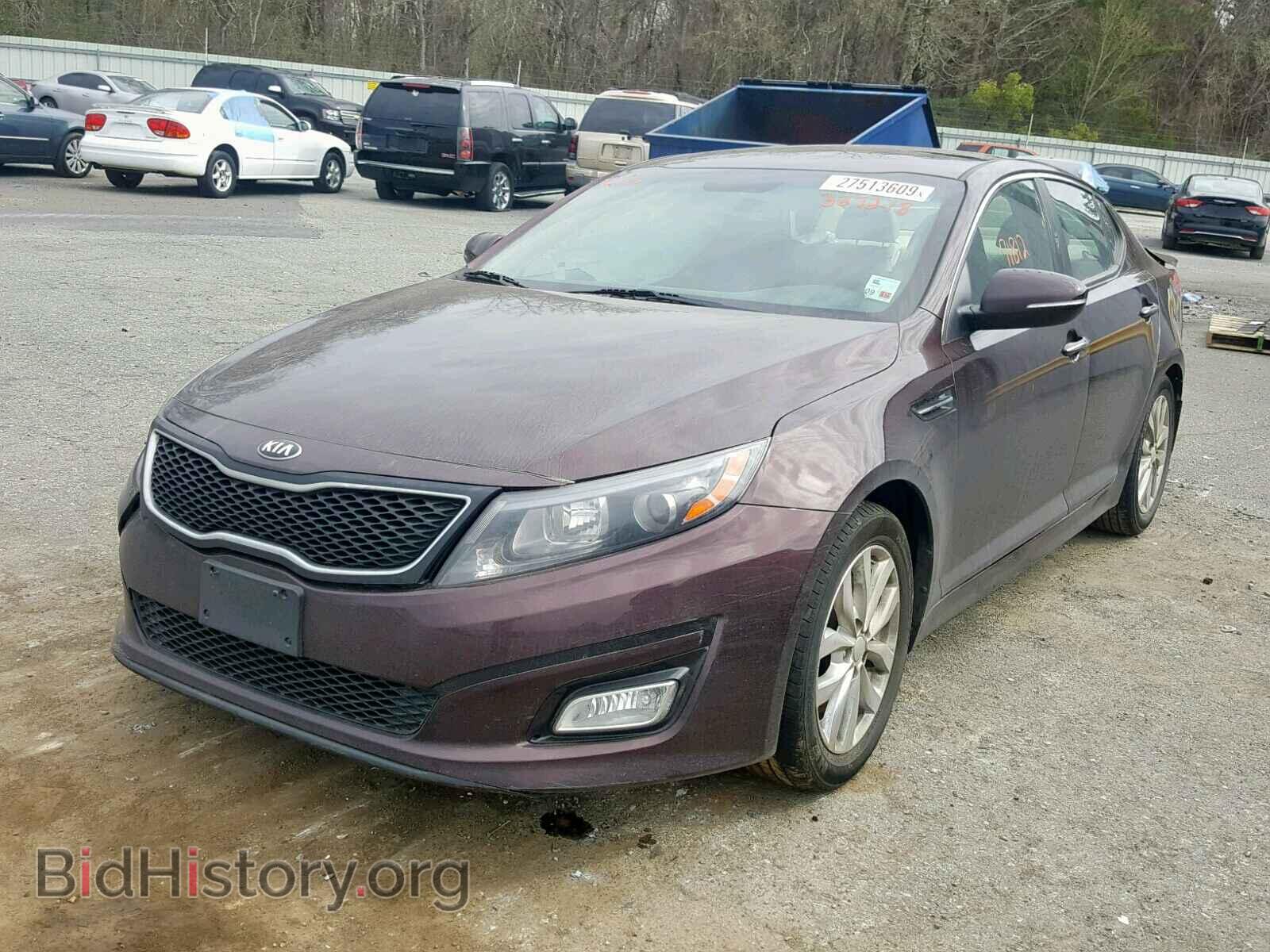2014 KIA OPTIMA - VIN: 5XXGN4A74EG327218 - Фото 2