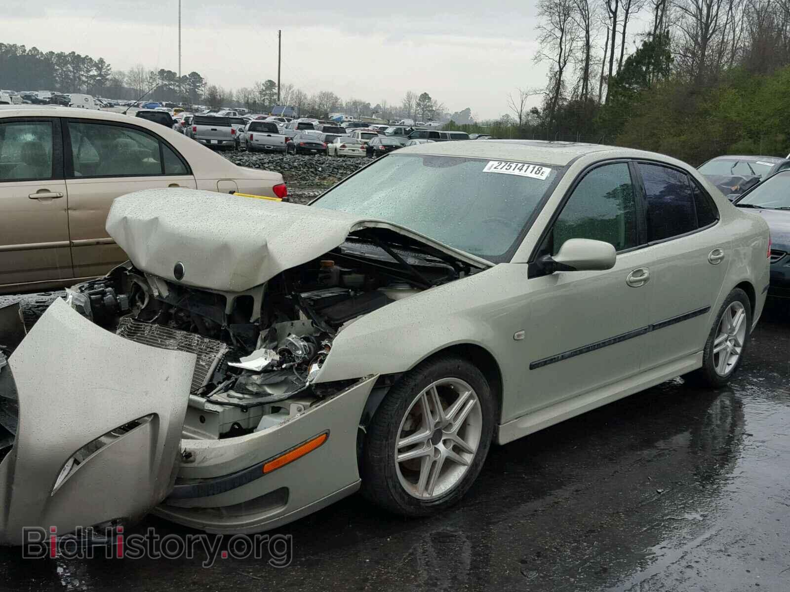 2007 SAAB 9 3 - VIN: YS3FD49Y571004511 - Фото 2