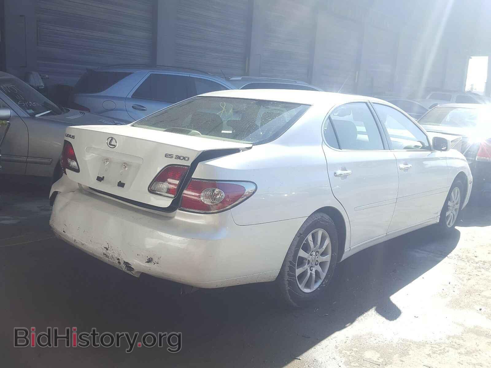 2003 LEXUS ES300 - VIN: JTHBF30G036009979 - Фото 4