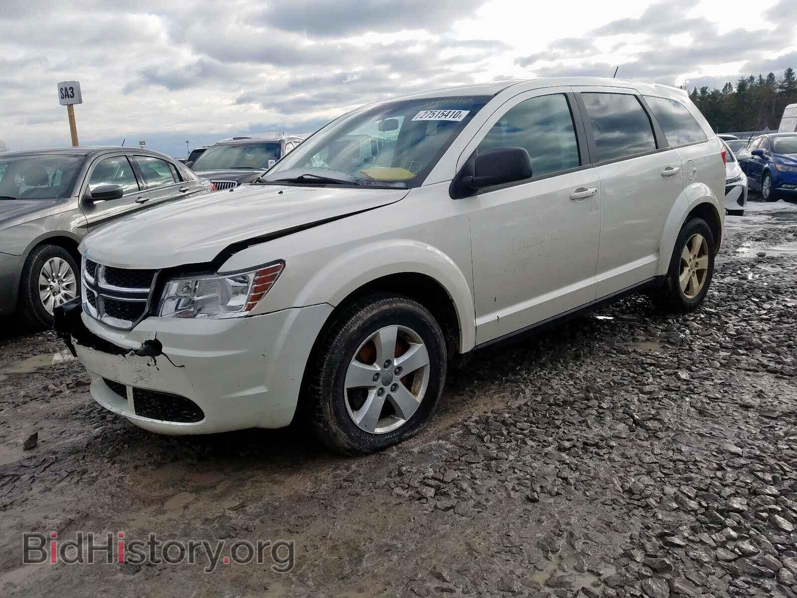 2014 DODGE JOURNEY - VIN: 3C4PDCAB4ET148196 - Фото 2