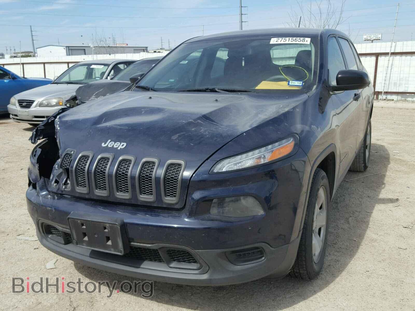 2014 JEEP CHEROKEE - VIN: 1C4PJLABXEW185207 - Фото 2