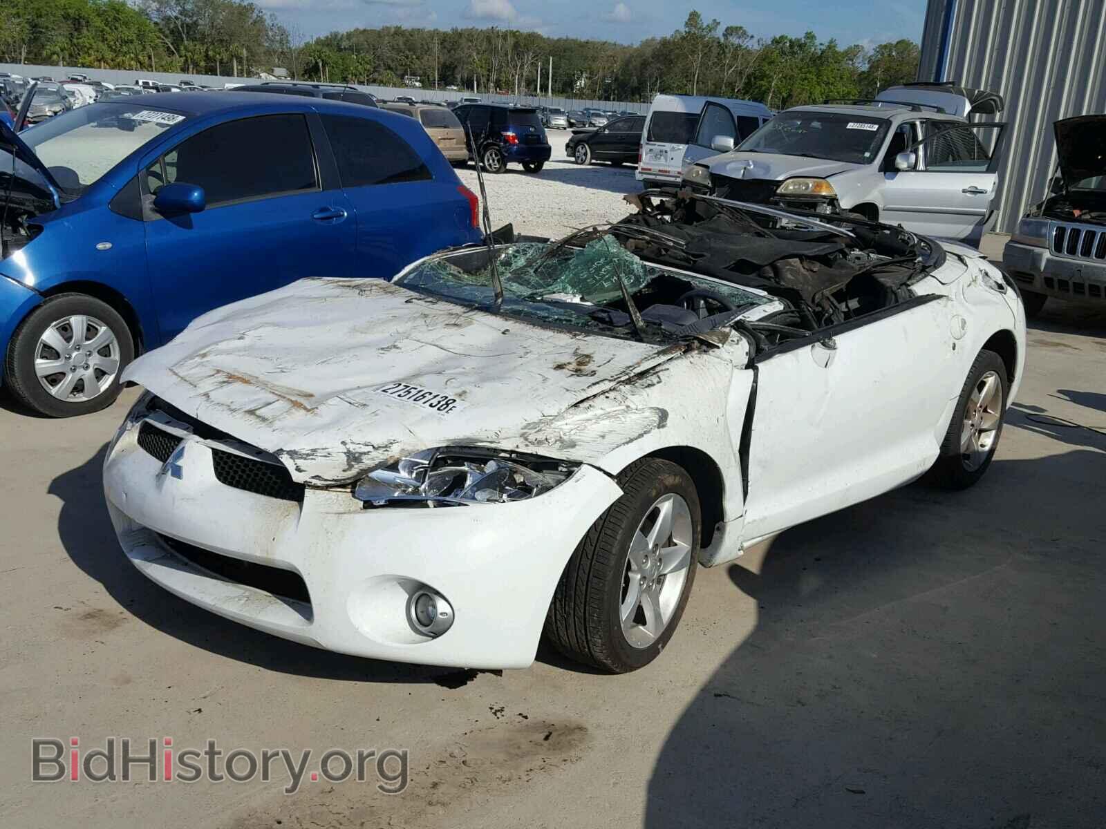 2008 MITSUBISHI ECLIPSE - VIN: 4A3AL25F68E006398 - Фото 2