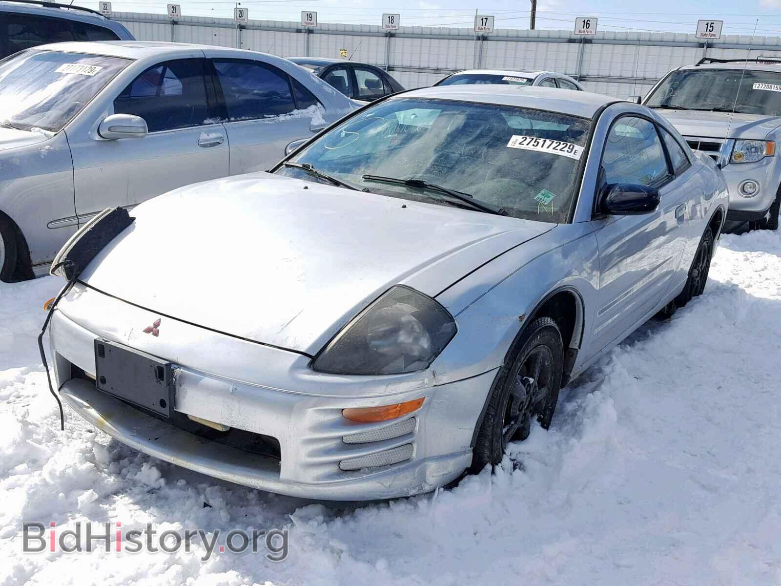 2000 MITSUBISHI ECLIPSE - VIN: 4A3AC34GXYE158670 - Фото 2