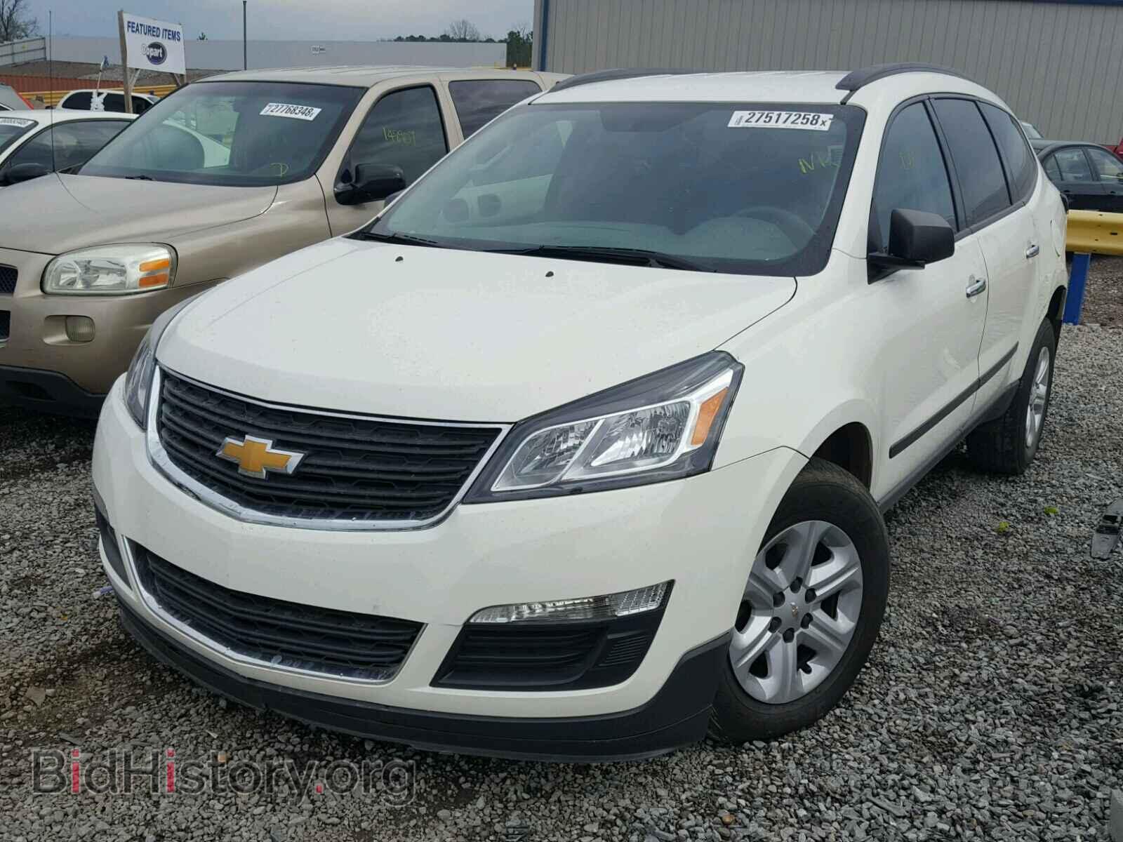 2013 CHEVROLET TRAVERSE - VIN: 1GNKRFED5DJ101524 - Фото 2