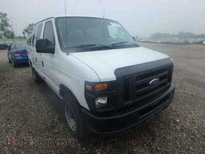 2010 Ford ECONOLINE, белый — VIN 1FBNE3BL8ADA98306, Copart