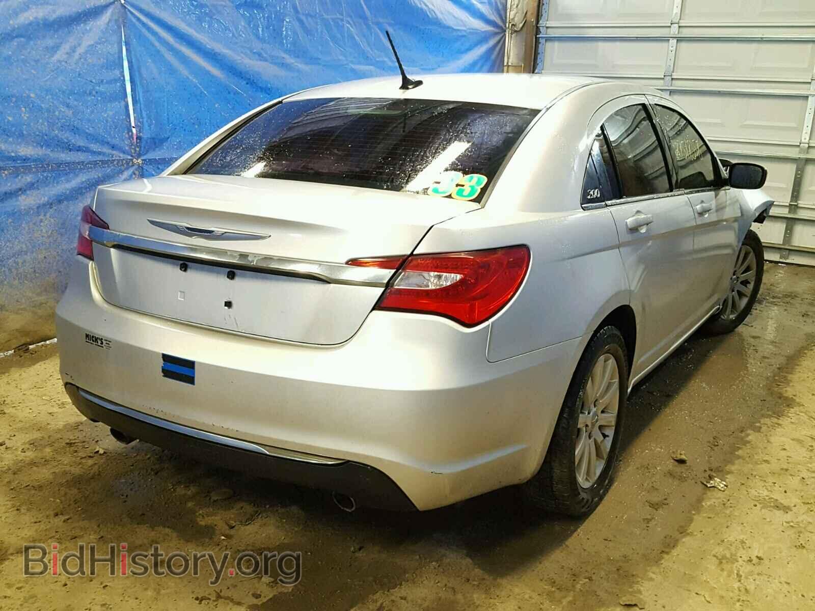 2012 CHRYSLER 200 - VIN: 1C3CCBBG4CN288725 - Фото 4